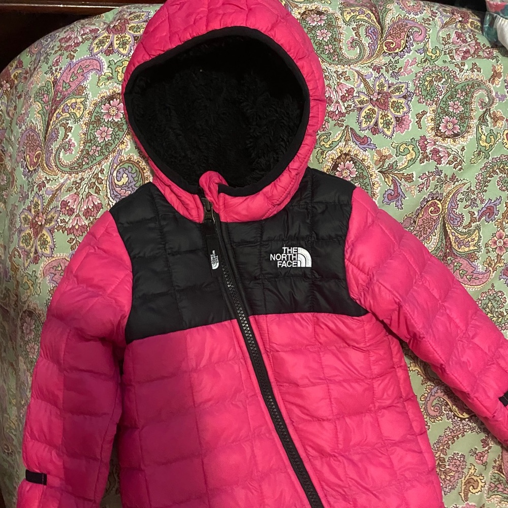 North face full winter jacket